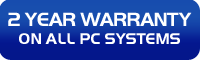 our free 2 year warranty