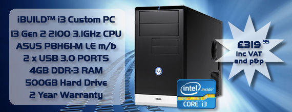 home/office gaming pc custom intel i3