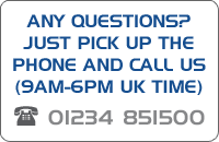 phone us om 01234 851500