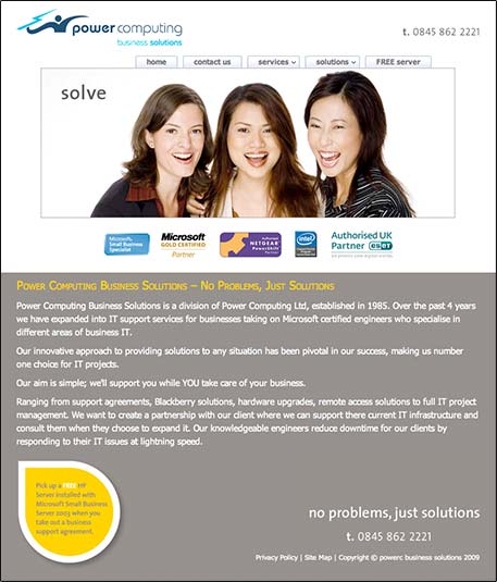 free business server from power computing