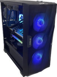 Pre-Built Intel i7 13700K RTX 4070Ti Gaming PC Side Panel Removed